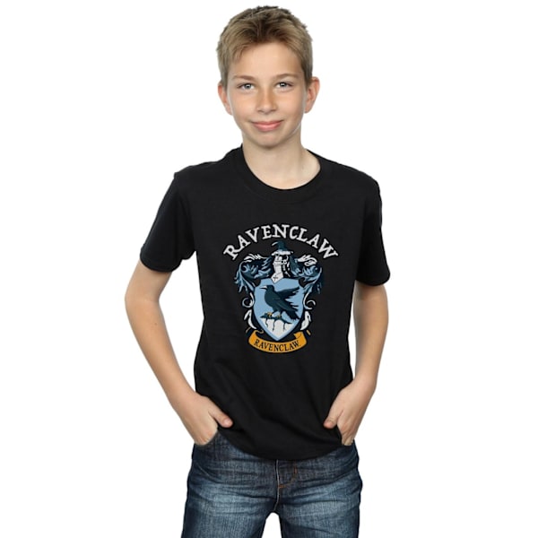 Harry Potter Boys Ravenclaw Bomull T-shirt 9-11 år Svart Black 9-11 Years