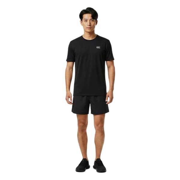 Canterbury Herr Tempo Train T-shirt M Svart Black M