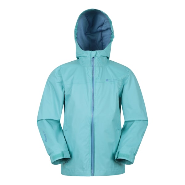 Mountain Warehouse Barn/Barn Torrent Vattentät med Tejpade Sömmar Teal 3-4 Years