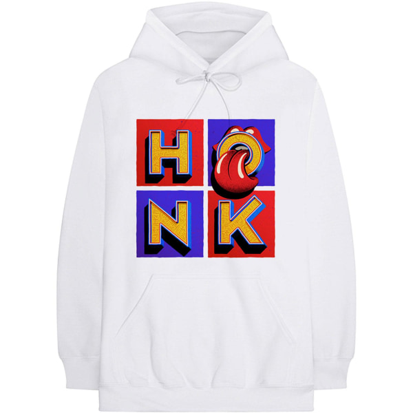 The Rolling Stones Unisex Adult Honk Album Pullover Hoodie M Wh White M