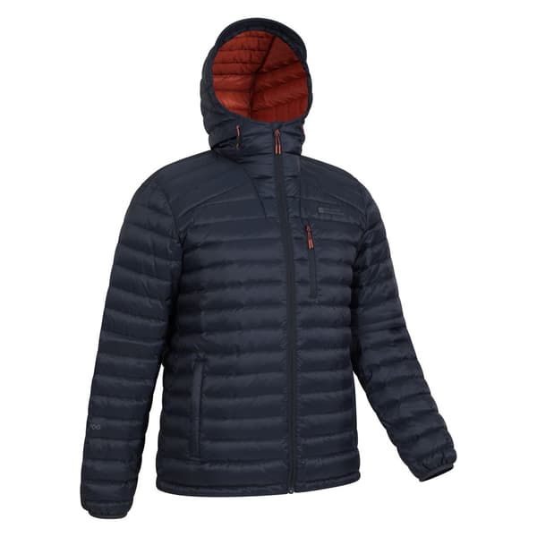 Mountain Warehouse Henry II Extrem Vadderad Dunjacka för Män Navy XL