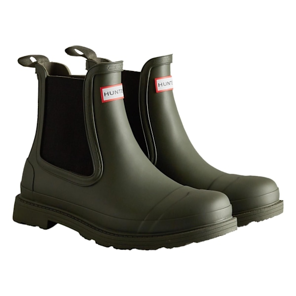 Hunter Commando Chelsea Stövlar för män 7 UK Mörk Oliv Dark Olive 7 UK