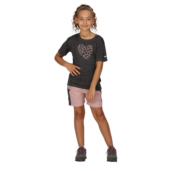 Regatta Sorcer Mountain III Shorts för barn 5-6 år Dusky Rose/Seal Grey Dusky Rose/Seal Grey 5-6 Years