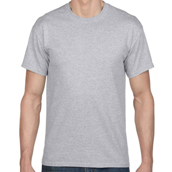 Gildan Unisex Adult Plain DryBlend T-Shirt S Sports Grey Sports Grey S