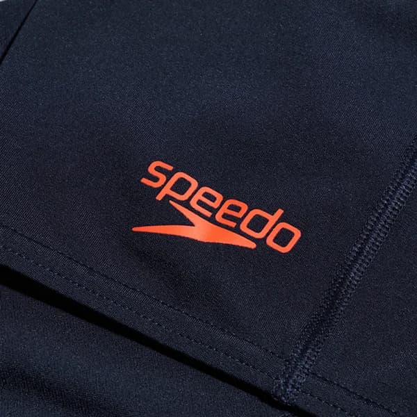 Speedo Herr Stripe Textile Technical Jammer Shorts 26R Marinblå/Orange Navy/Orange 26R