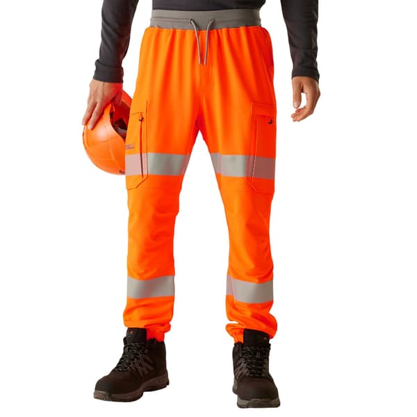 Regatta Prolite Stretch Hi-Vis Byxor Herr L Orange Orange L