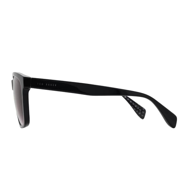 Ted Baker Unisex Vuxen Reef Rektangulära Solglasögon En Storlek Svart Black One Size