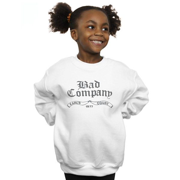 Bad Company Girls Earl´s Court 1977 Sweatshirt 5-6 år Vit White 5-6 Years