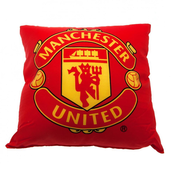 Manchester United FC Kudde En Storlek Röd Red One Size