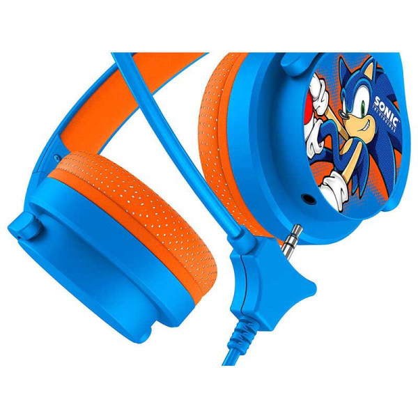 Sonic The Hedgehog barn/barn interaktiva hörlurar One Si Blue/Orange One Size