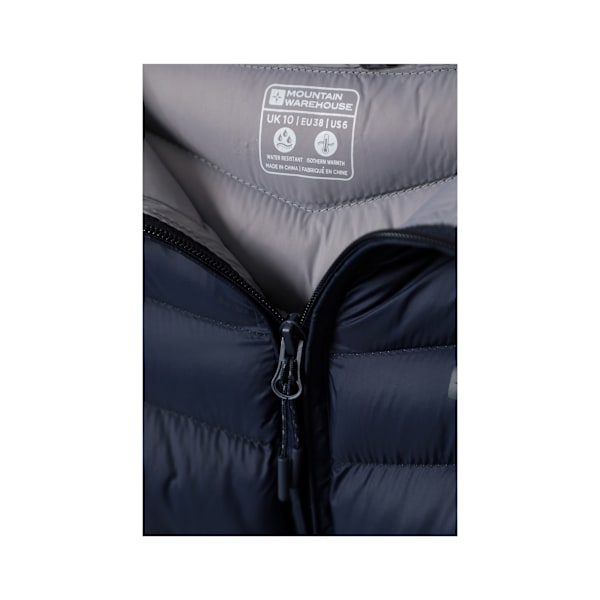 Mountain Warehouse Dam/Damer Florence Lång Vadderad Jacka 14 Navy 14 UK