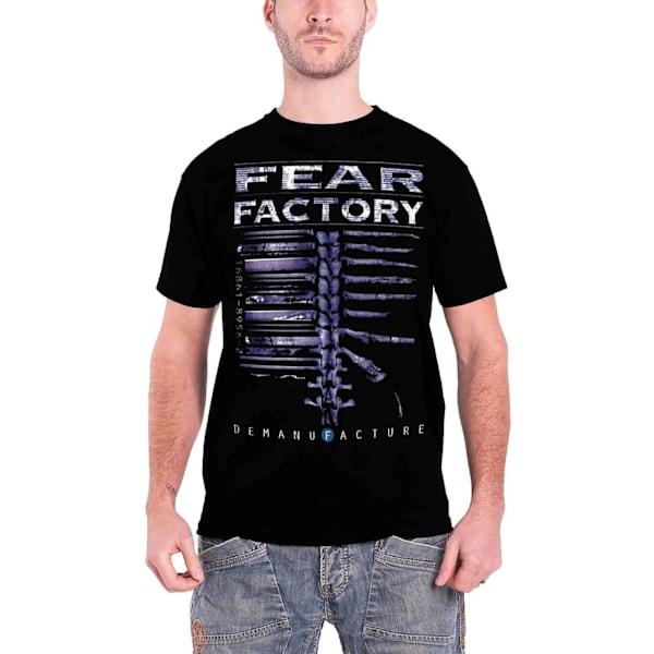 Fear Factory Unisex Vuxen Demanufacture T-Shirt M Svart Black M