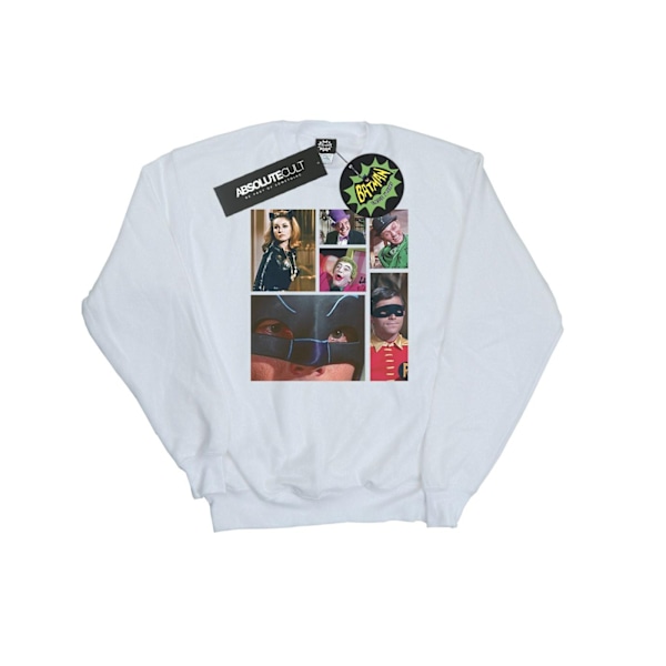 DC Comics Herr Batman TV-serie Klassfoto Sweatshirt S Vit White S