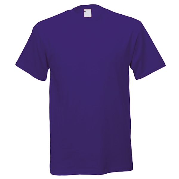Herr T-shirt med kort ärm Casual Small Grape Grape Small