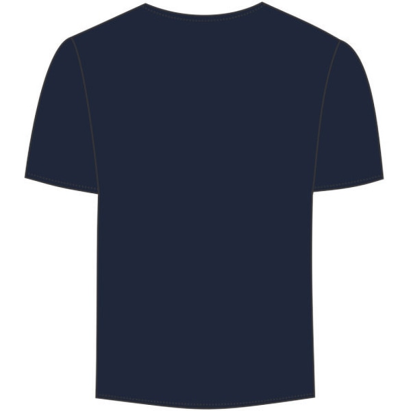 B&C Herr Exakt V-ringad kortärmad T-shirt M Marinblå Navy Blue M