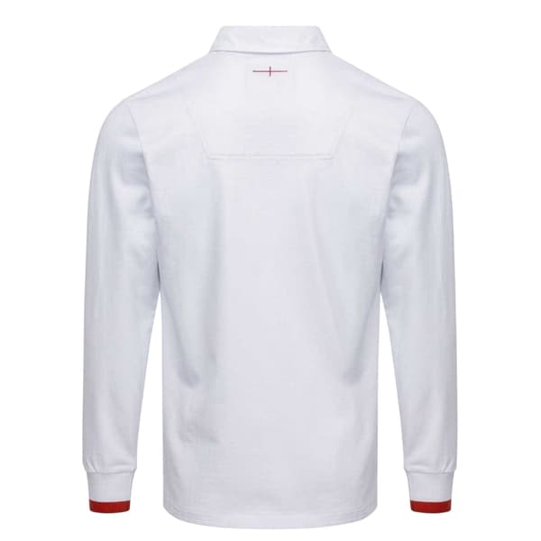 England RFU Herr Crest Långärmad Rugbytröja M Vit White M