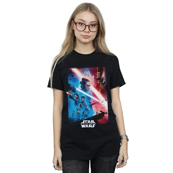 Star Wars Dam/Kvinnor The Rise Of Skywalker Biograf Affisch Black XXL