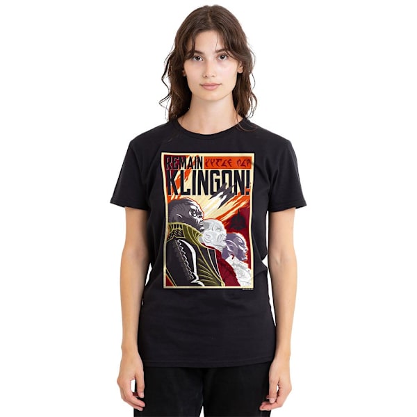 Star Trek: Discovery Unisex Vuxen Remain Klingon Poster T-Shirt Black XXL