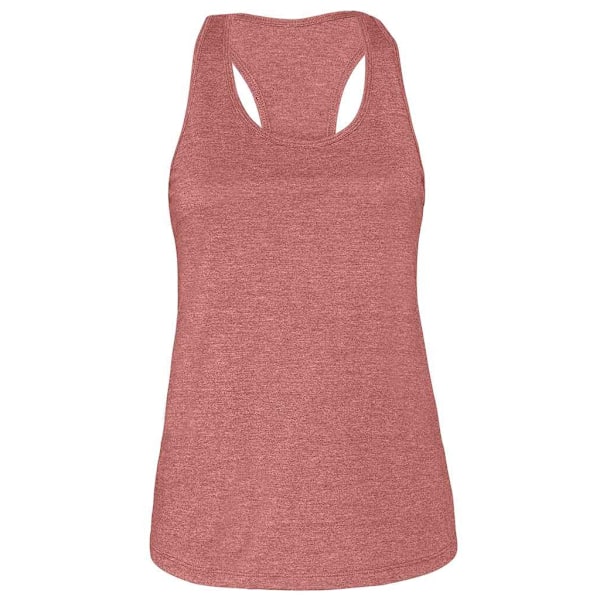 Bella + Canvas Dam/Dam Racerback Tank Top XL Heather Mauve Heather Mauve XL