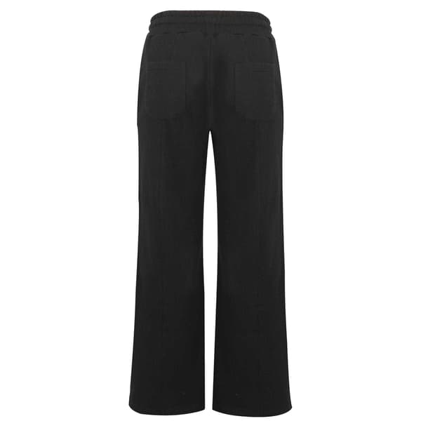 Pretty Boy Ugly World Dam/Dam Bomullslogotyp Standard Joggingbyxor Black 8 UK