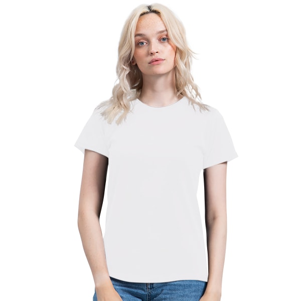 Mantis Essential T-shirt för dam/dam XS Vit White XS