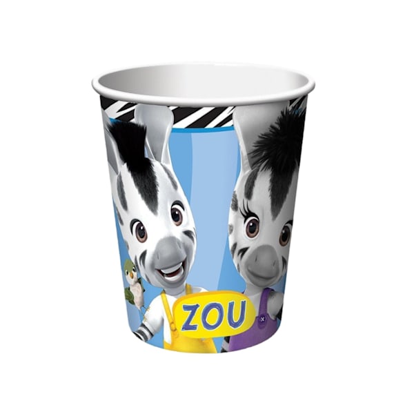 Zou Pappersmuggar (8-pack) En Storlek Flerfärgad Multicoloured One Size