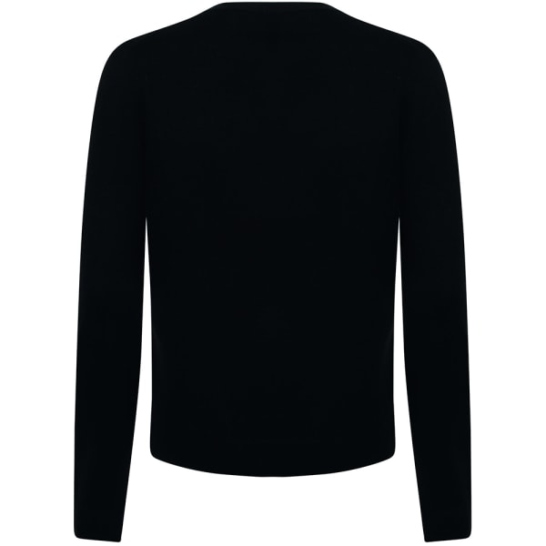 Henbury Dam/Dam V-ringad Cardigan M Svart Black M