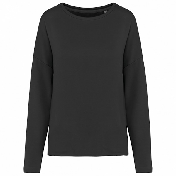 Kariban Oversized Sweatshirt för Kvinnor/Dam Storlek S/M Svart Black S/M