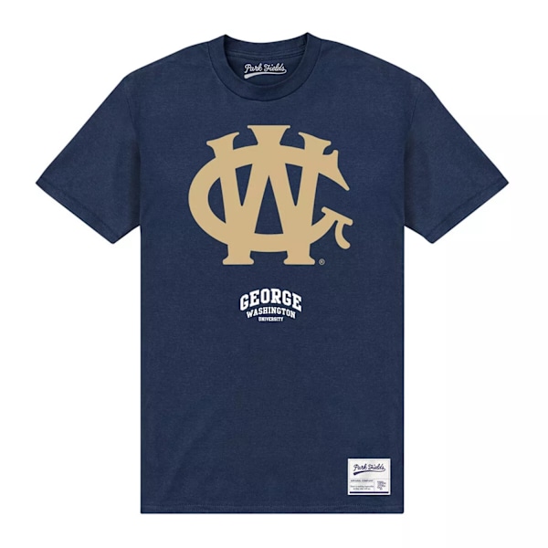 George Washington University Unisex Vuxen GW T-shirt Stor Marinblå Navy Blue L