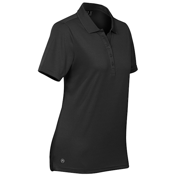 Stormtech Womens/Ladies Eclipse Pique Polo Shirt S Svart Black S