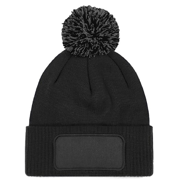 Beechfield Unisex Snowstar Printers Beanie - Svart/Grafit - One Size Black/Graphite One Size