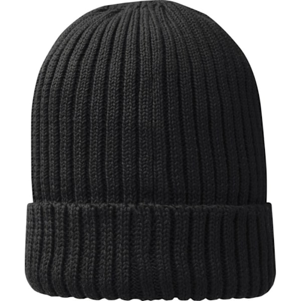 Elevate Unisex Vuxen Ives Ekologisk Bomulls Mössa One Size Svart Black One Size