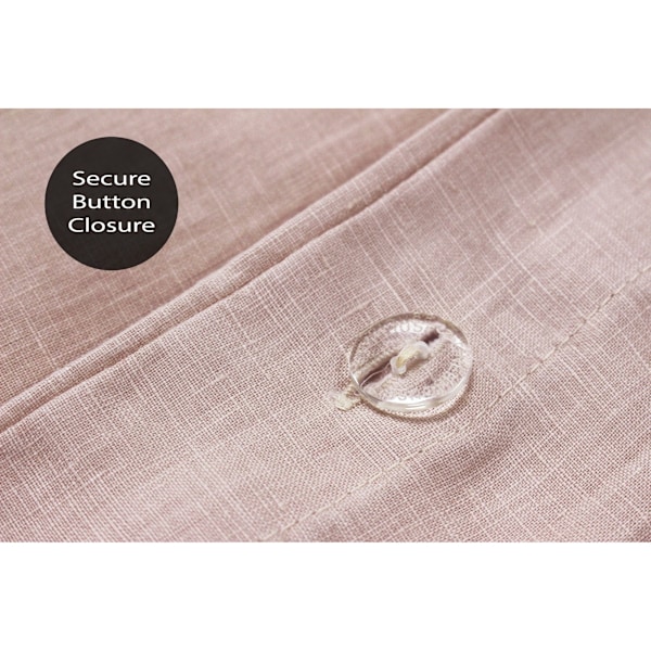 Linen House Nimes Påslakanset Enkelsäng Rose Rose Single