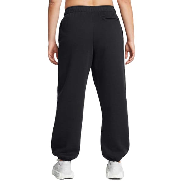 Under Armour Dam/Flickor Wordmarks Fleece Icon Oversized Jogg Black S