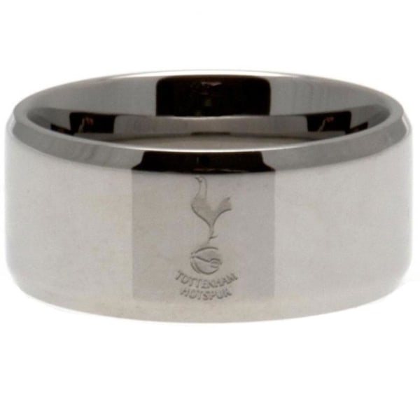 Tottenham Hotspur FC Band Ring Large Silver Silver Large