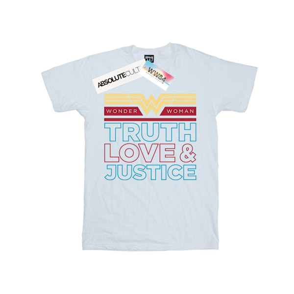 DC Comics Herr Wonder Woman 84 Truth Love And Justice T-Shirt S White S