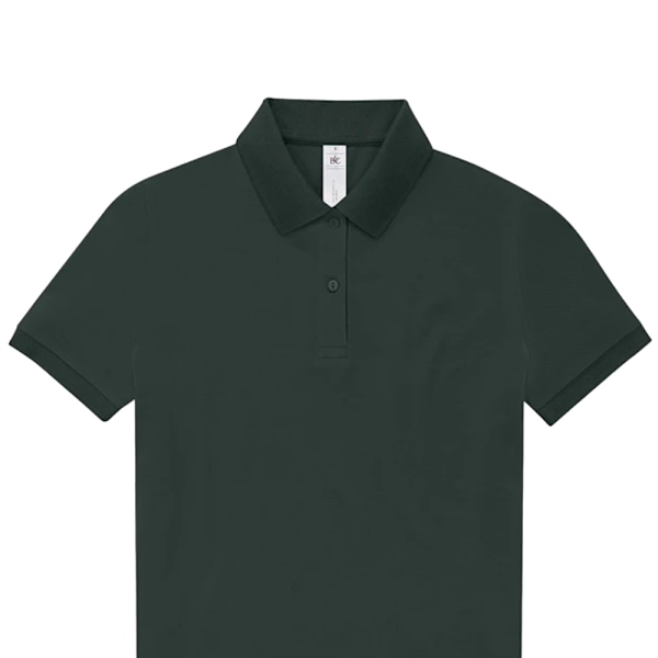 B&C Dam/Dam My Polo Shirt 14 UK Mörkgrön Dark Forest 14 UK