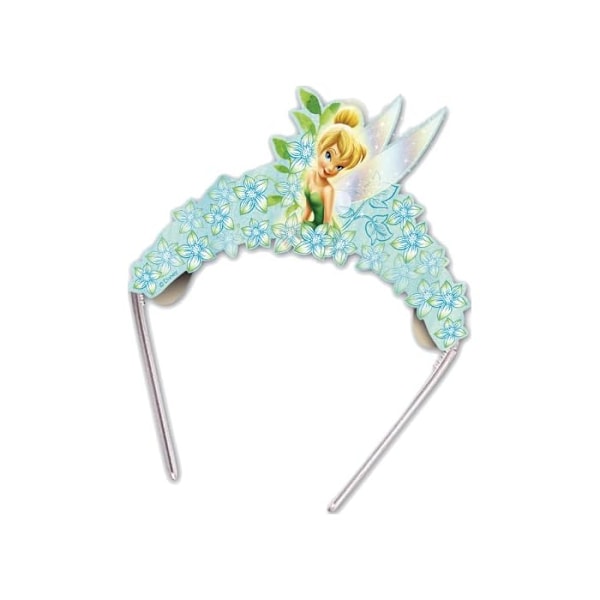 Tinkerbell Blommor Tiara En Storlek Grön/Blå Green/Blue One Size