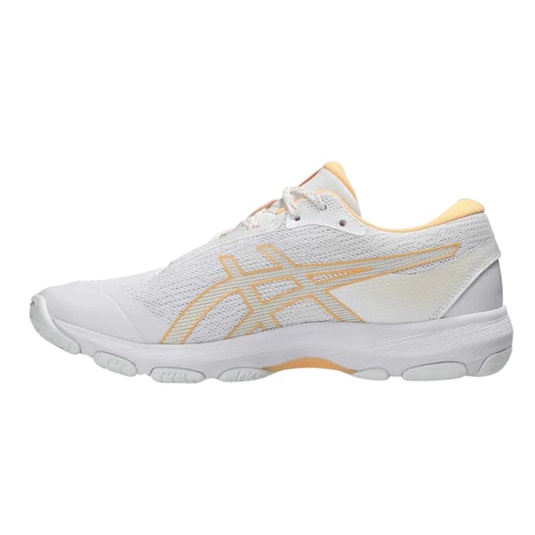 Asics Dam Netburner Academy Dämpade Skor 6.5 UK Vit White/Rose 6.5 UK