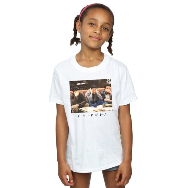 Friends Girls Three Wise Guys Bomull T-shirt 5-6 år Vit White 5-6 Years