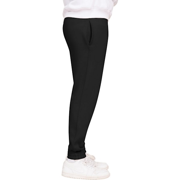 Casual Classics Herr Ringspun Bomull Oversized Joggingbyxor Black L