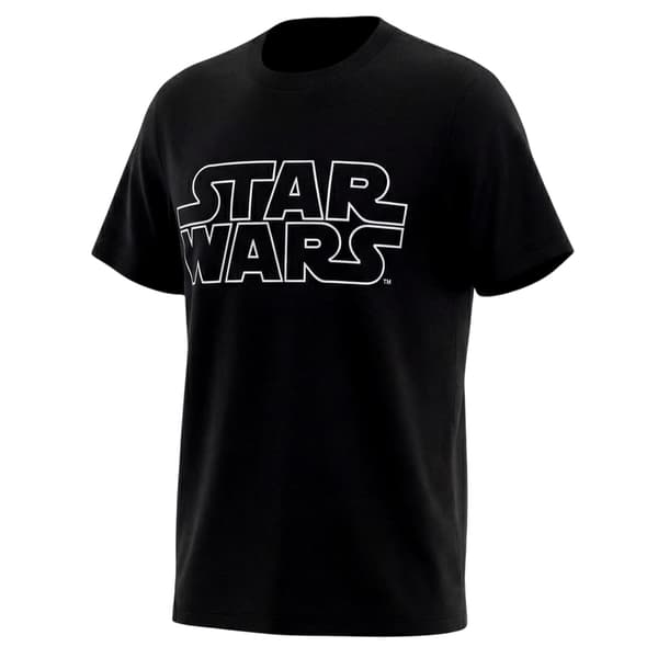 Star Wars Herr Logotyp Kortärmad T-shirt M Svart Black M