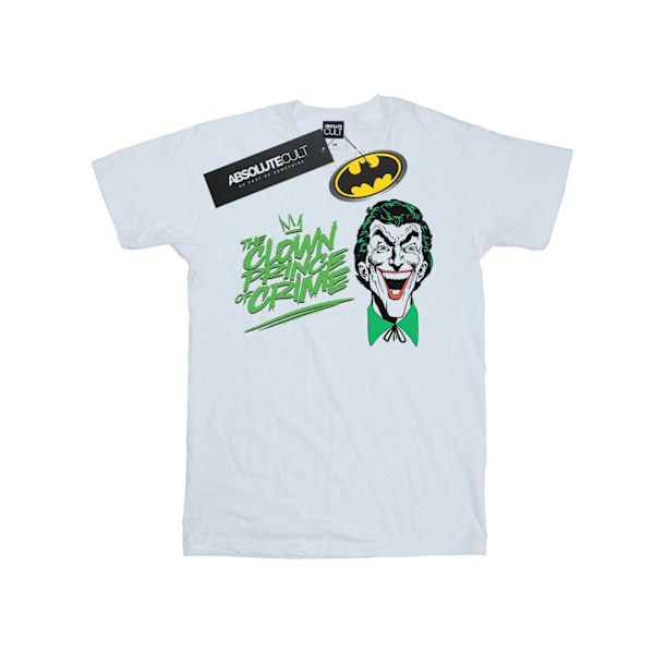 DC Comics herr Batman Joker The Clown Prince Of Crime T-shirt 4 White 4XL