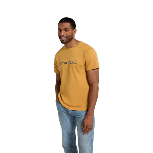 Animal Mens Classico Organic T-Shirt XS Senap Mustard XS