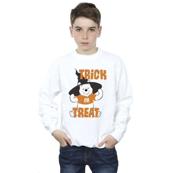 Disney Boys Nalle Puh Trick or Treat-tröja 7-8 år White 7-8 Years