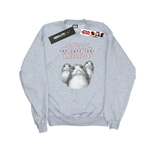 Star Wars Mens The Last Jedi Porgs Sweatshirt M Sports Grey Sports Grey M
