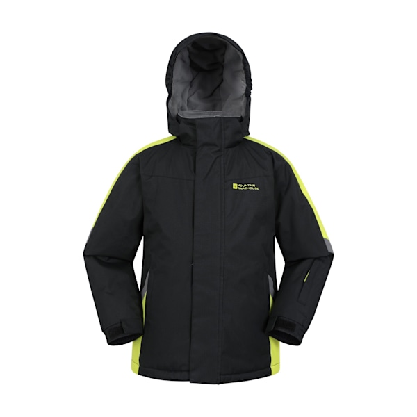 Mountain Warehouse Barnjacka för barn/ungdom Raptor Snow Ski 7-8 år Jet Black 7-8 Years