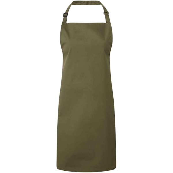 Premier Unisex Vuxen Färgad Hel Förkläde Storlek One Olive Olive One Size