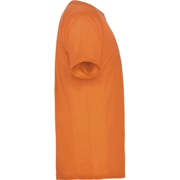 Roly Montecarlo T-shirt för män, kortärmad, sportig, L, fluorescerande Fluorescent Orange L