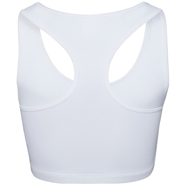 AWDis Just Cool Dam/Kvinnor Ärmlös Girlie Sport Crop Top Arctic White S